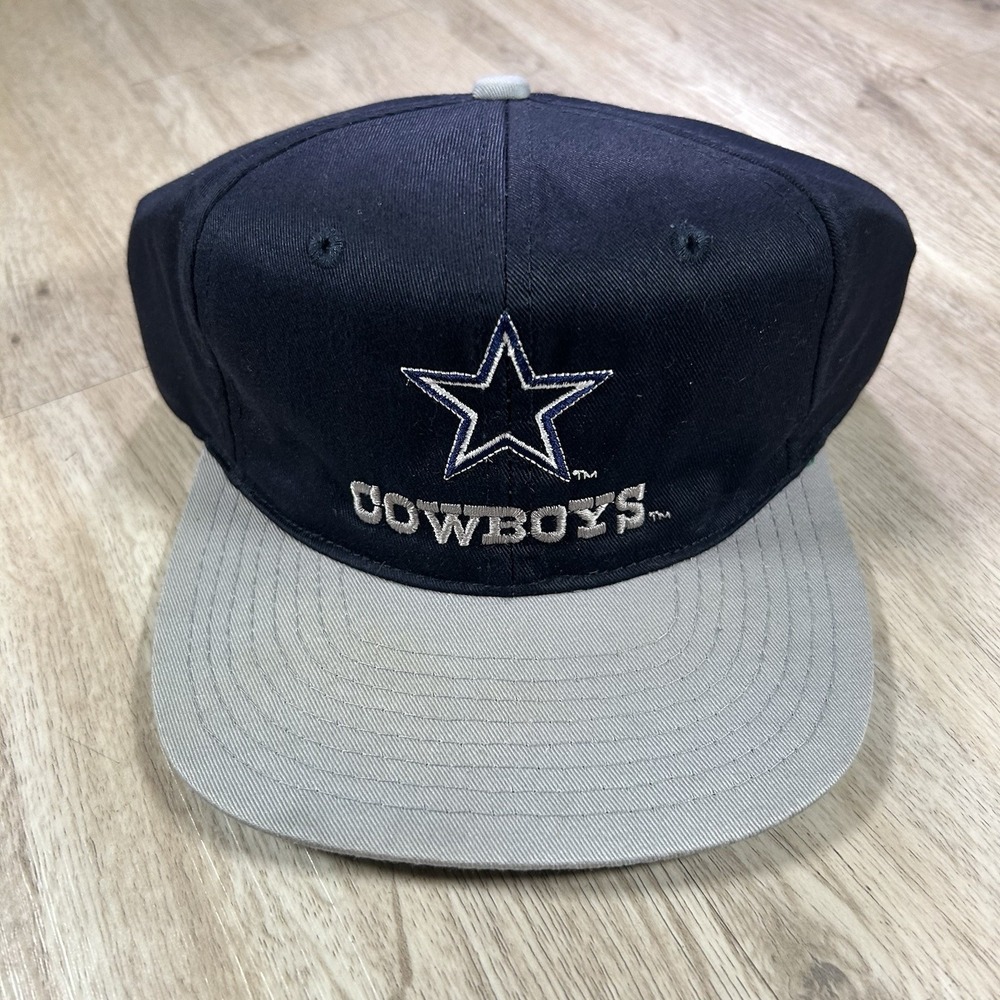 VTG Dallas Cowboys Snapback Hat NFL Football Blue Gray Eastport Cap
